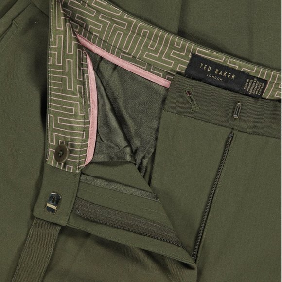 TED BAKER NWT Starme khaki tailored trousers - Picture 5 of 14